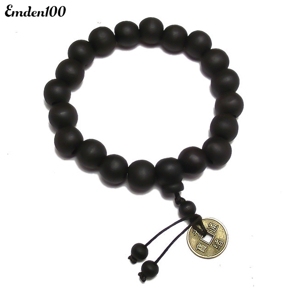 Vòng Tay Chuỗi Hạt Gỗ Phong Cách Vintage Cho Nam Và Nữ