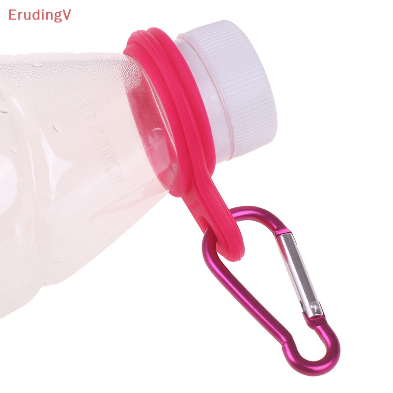 1 Móc Khóa Bình Nước Bằng Silicon Tiện Dụng Cho Các Hoạt Động Thể Thao Ngoài Trời