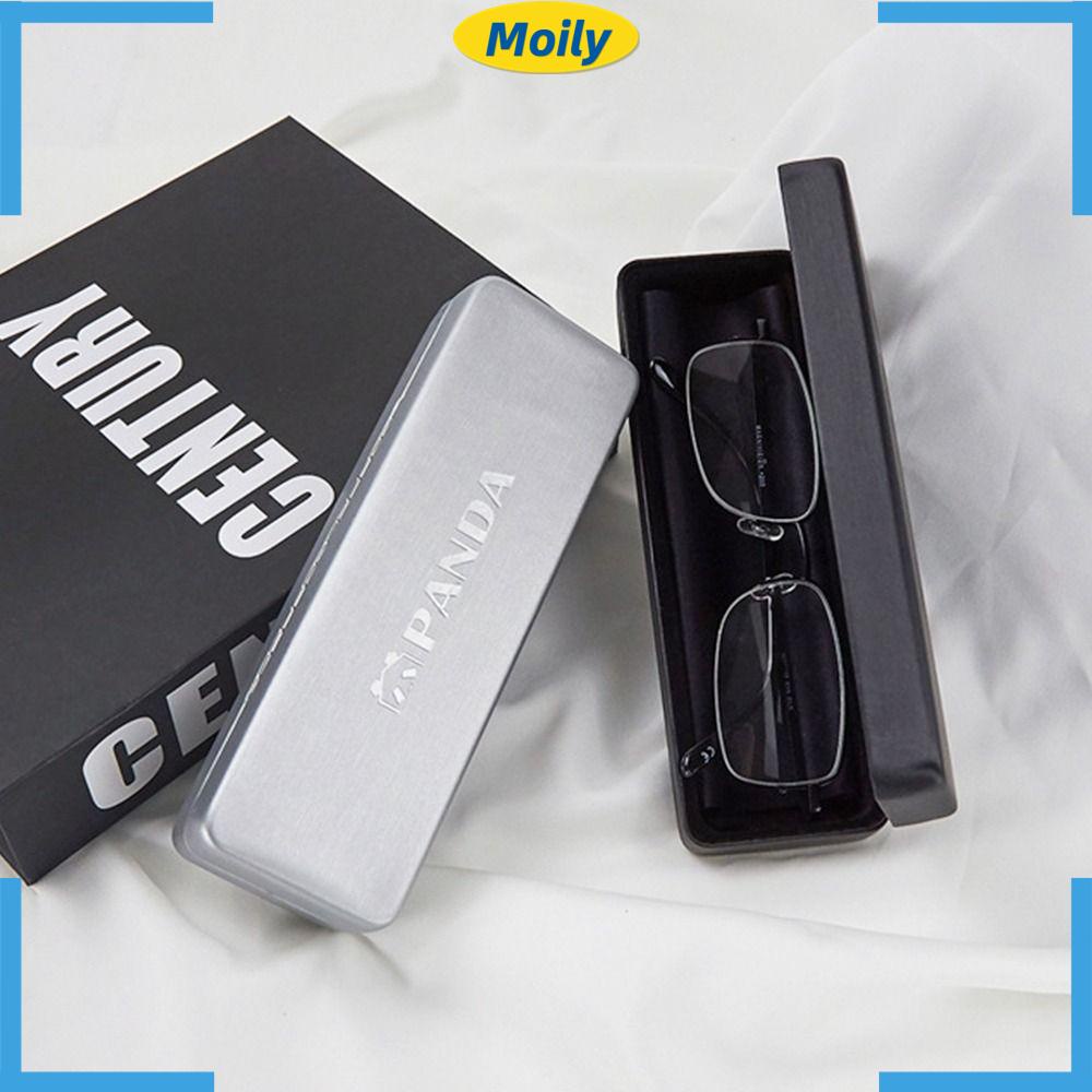 MOILYVN Hộp Sắt Đựng Kính Mát Kiểu Dáng Đơn Giản