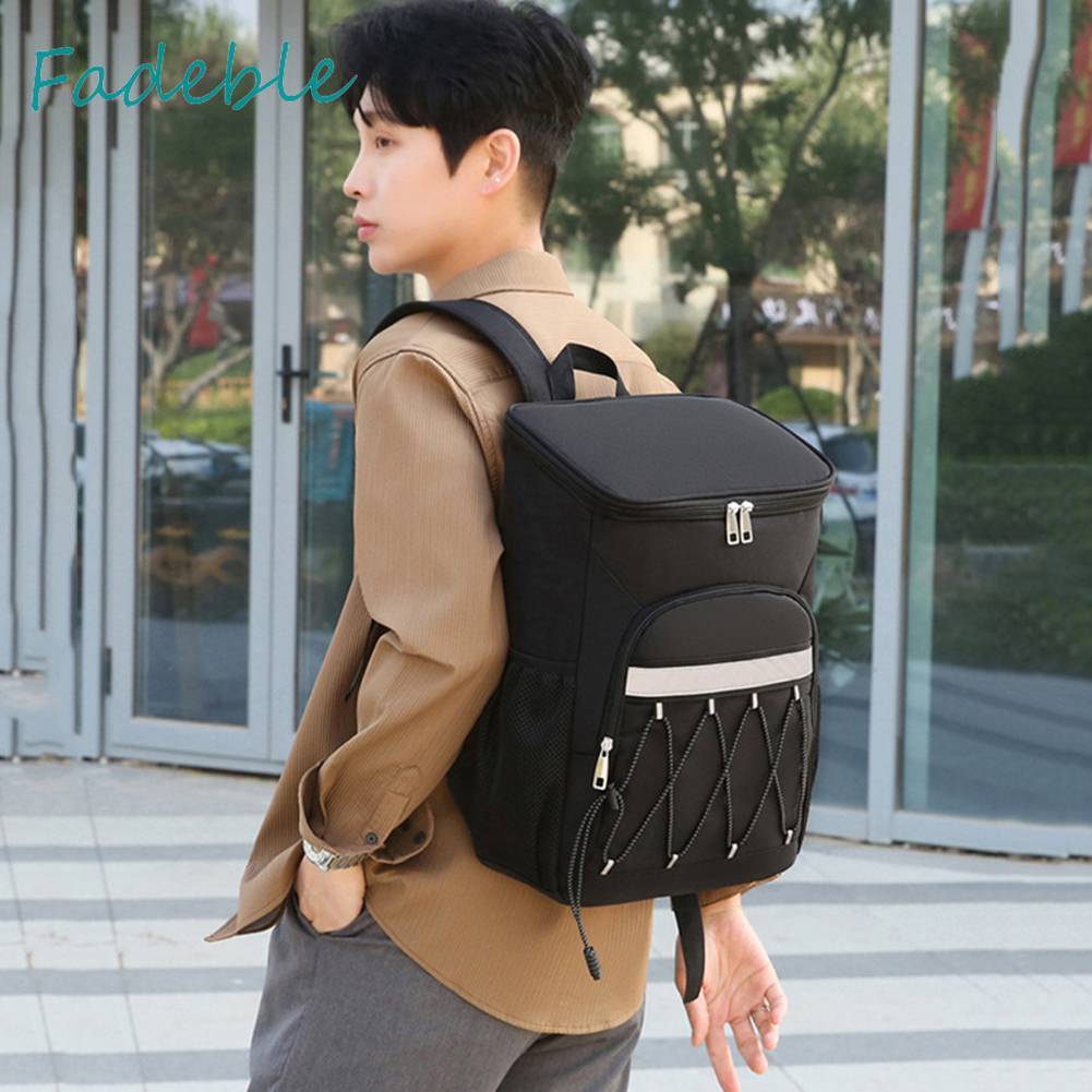 Ba Lô Cách Nhiệt Chống Rò Rỉ Đựng Hộp Cơm Tiện Lợi