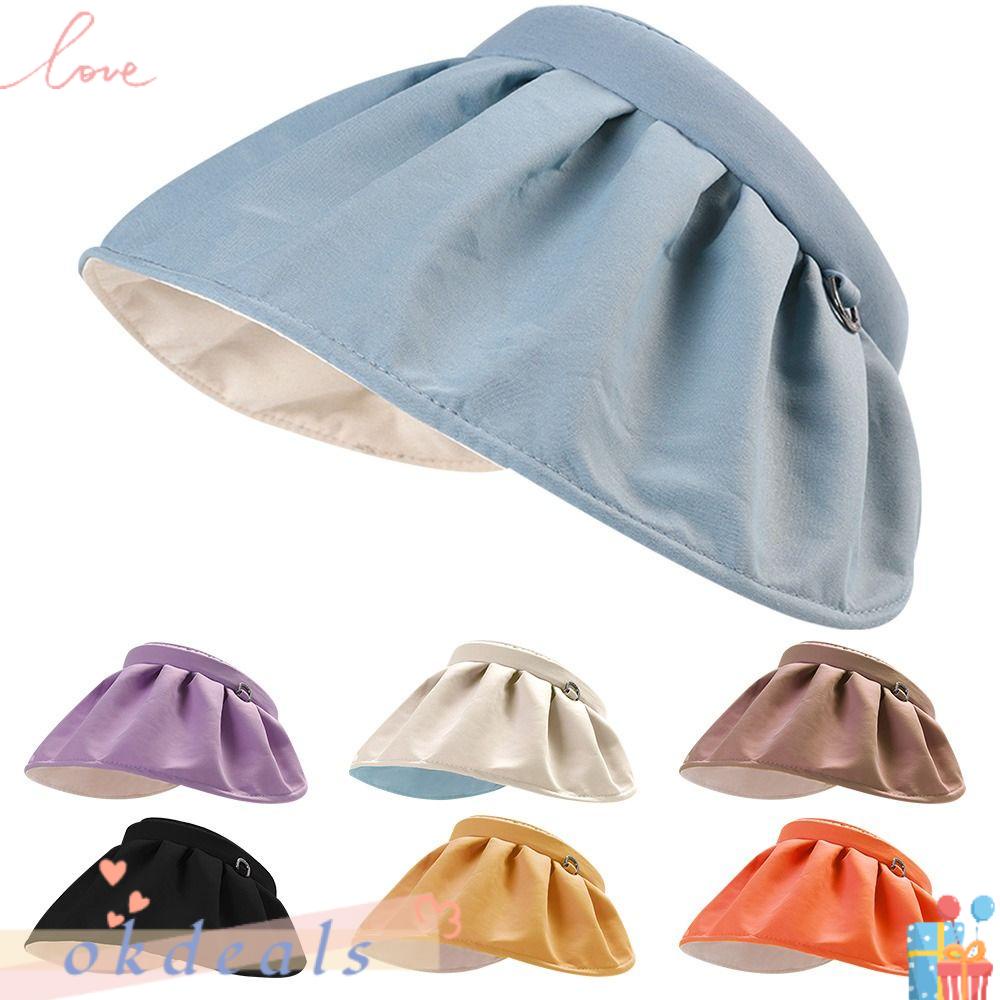 OKDEALS Mũ Rộng Vành Chống Nắng Có Thể Gấp Gọn Tiện Dụng