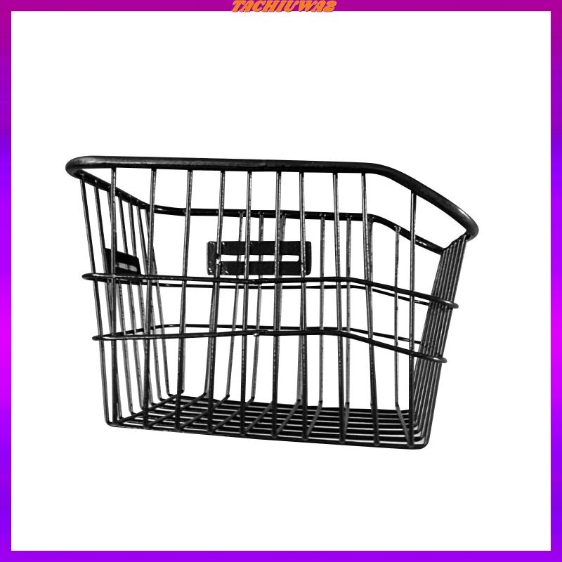 Giỏ Đựng Đồ Bằng Kim Loại Bền Chắc Có Thể Tháo Rời Gắn Phía Sau Xe Đạp