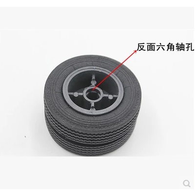 Bánh Xe Cao Su Đường Kính 4.5cm 1.7 inch Tỉ Lệ 1: 24 Cho Xe Tải Hạng Nặng