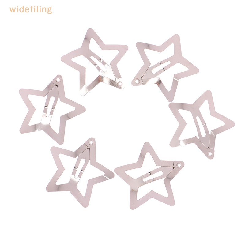 Bộ 4 Kẹp Tóc Họa Tiết Ngôi Sao Màu Sắc Thời Trang