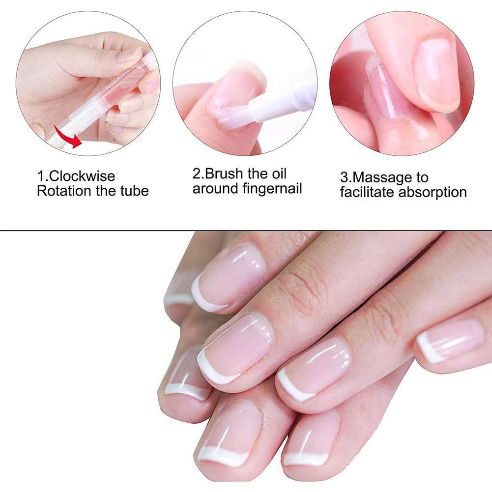 Bút Dầu Hương Trái Cây Tẩy Tế Bào Chết Chăm Sóc Móng Tay Mềm Mịn G6U8