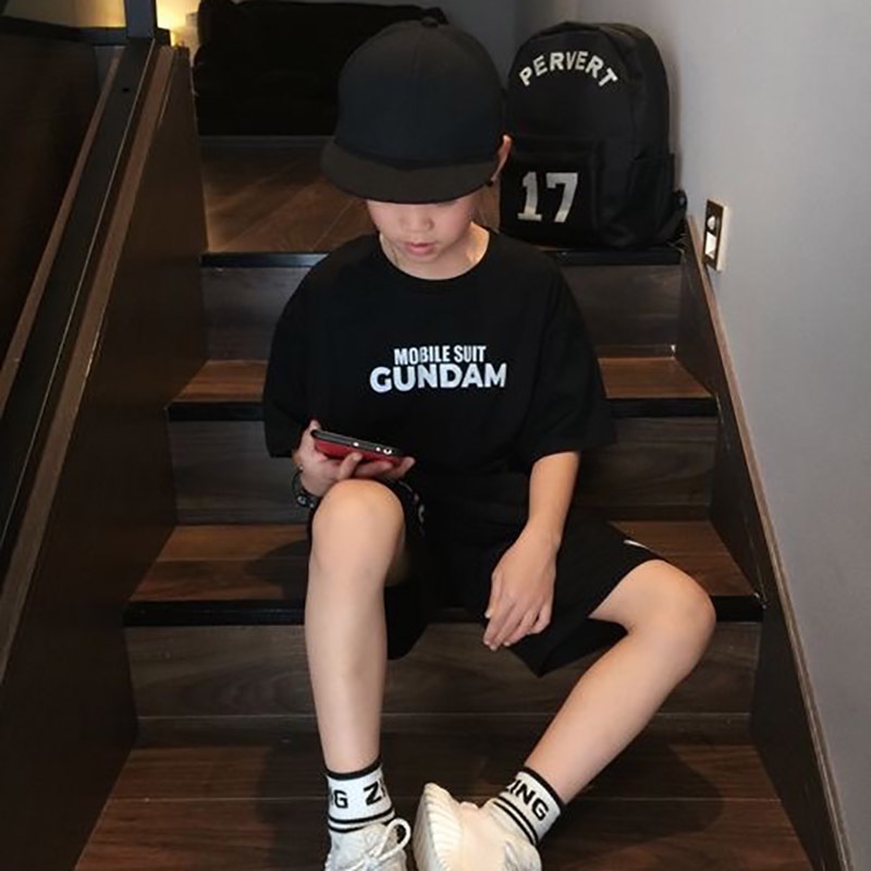 Áo Thun Cotton Tay Ngắn Thời Trang Mùa Hè 2023 Mới Cho Bé Trai