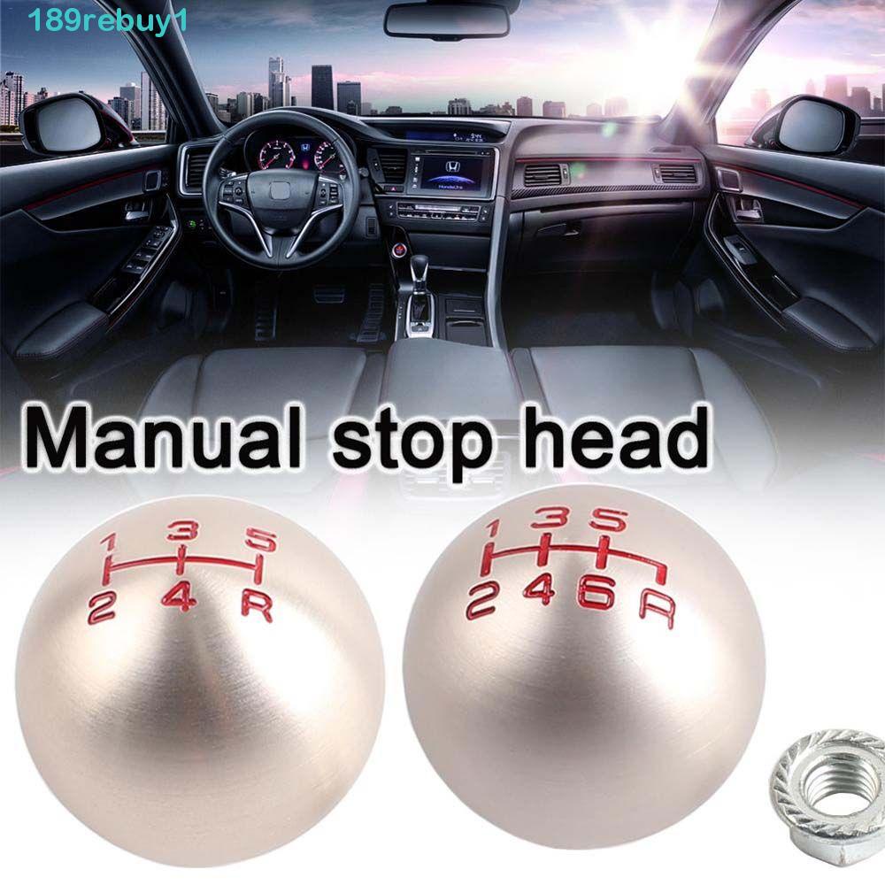 REBUY1 Đầu Cần Gạt Số 5 / 6 Tốc Độ Bằng Hợp Kim Nhôm Thay Thế Chuyên Dụng Cho Xe Hơi