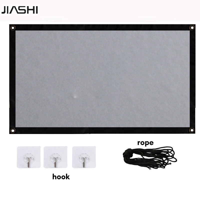 Màn hình máy chiếu JIASHI HD 100 inch 120 inch thiết kế đơn giản tiện lợi