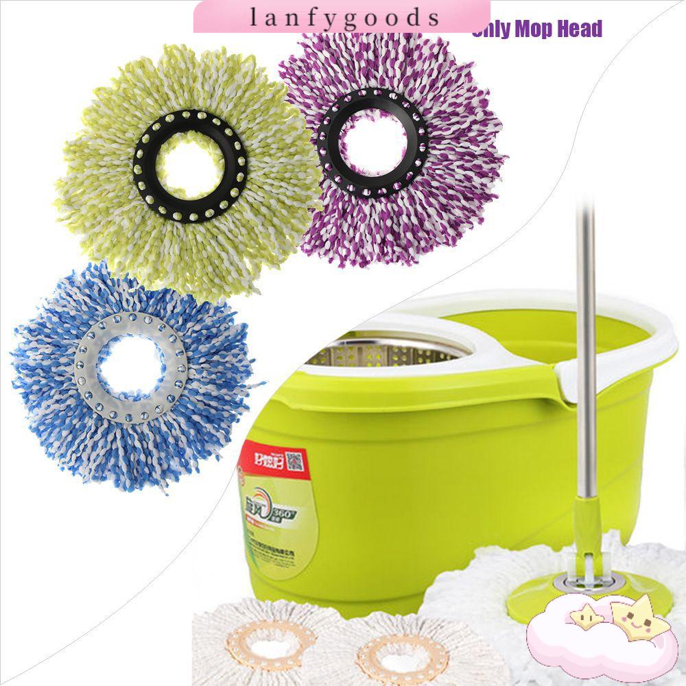 LANFY Đầu Cây Lau Nhà 360 Độ Tiện Dụng Cao Cấp° Cọ Vệ Sinh Bằng Sợi Micro Có Thể Xoay Được Tiện Dụng