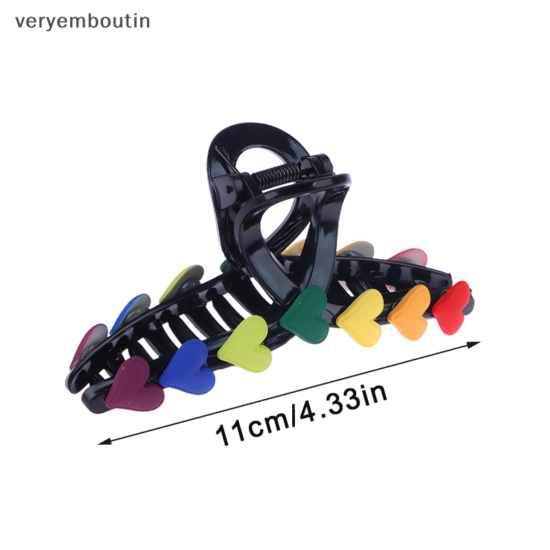 Kẹp Tóc Càng Cua / Cá Mập Cỡ Lớn Thanh Lịch Cho Nữ