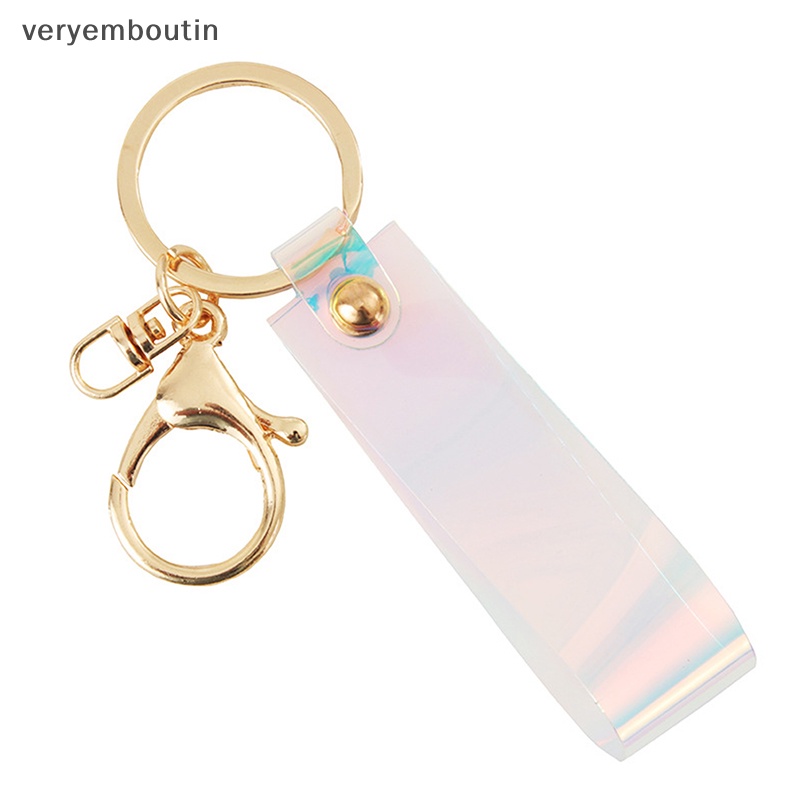 Móc Khóa Họa Tiết Laser Dễ Thương Kèm Dây Đeo Và Dây Đeo Cho Nữ