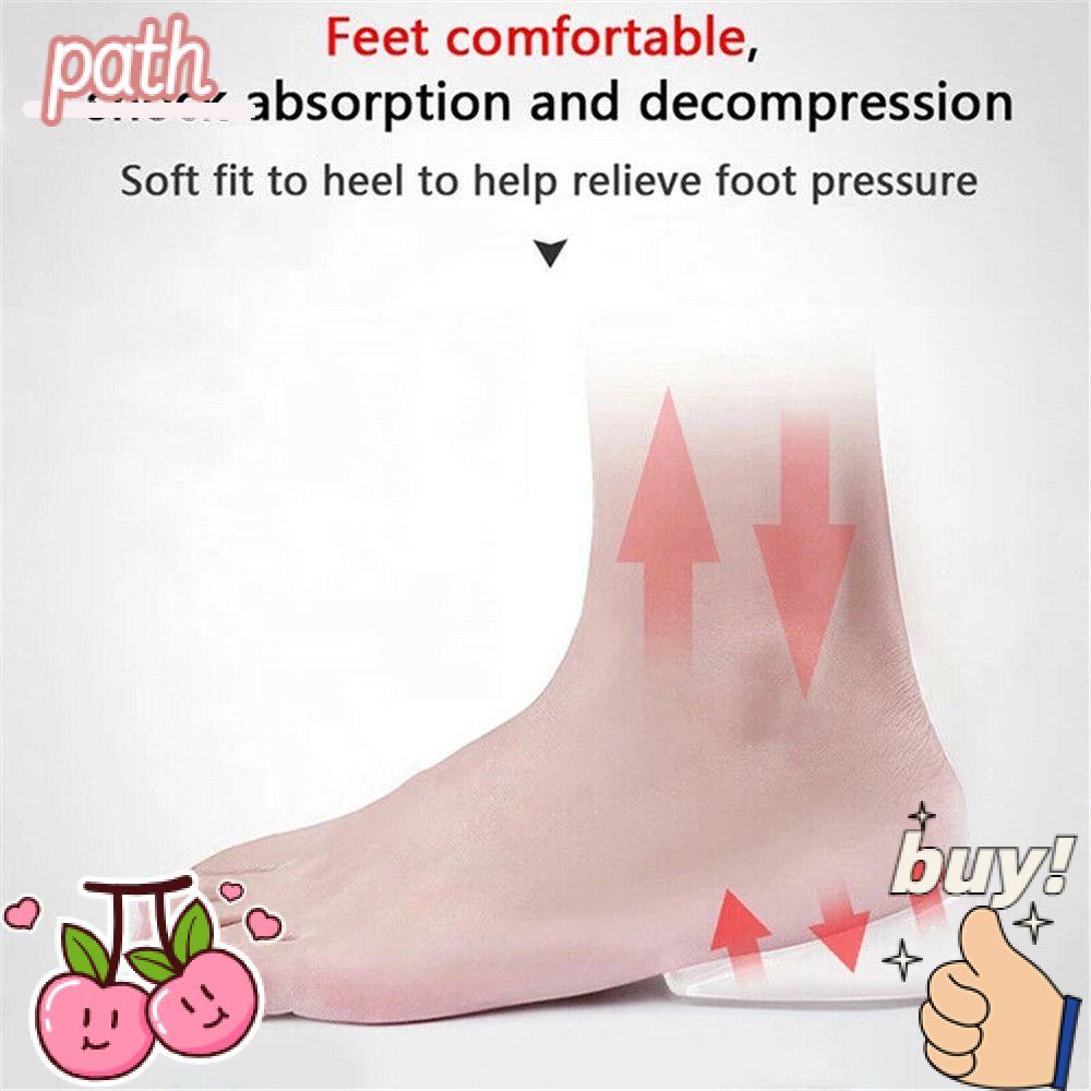 PATH 1 Cặp Đệm Silicone Lót Giày Cao Gót Mềm Mại