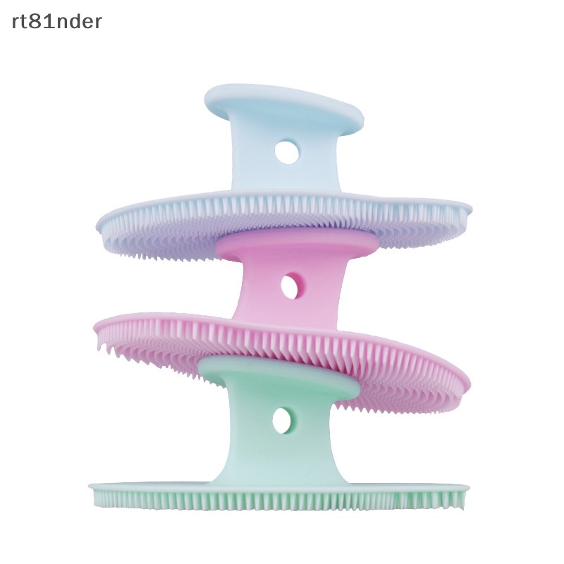 Cọ Rửa Mặt Mini Bằng Silicone Giúp Làm Sạch Sâu Lỗ Chân Lông Và Tẩy Tế Bào Chết