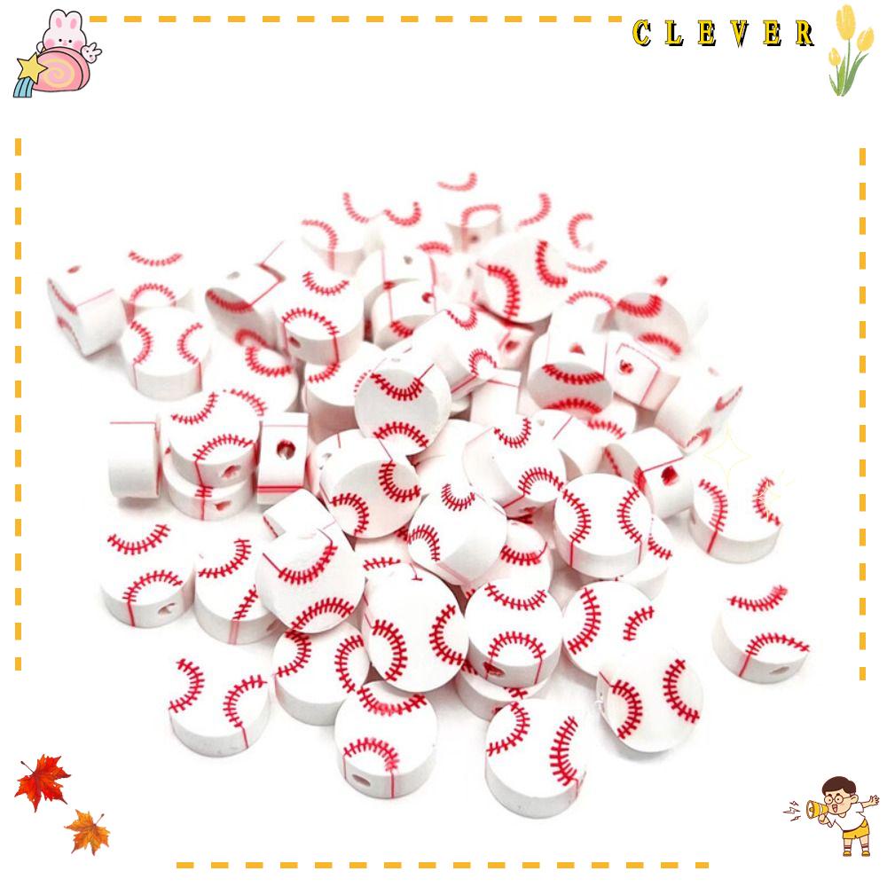 CLEVER Bộ 200 Hạt Xỏ Lỗ 10mm Dùng Để Làm Trang Sức