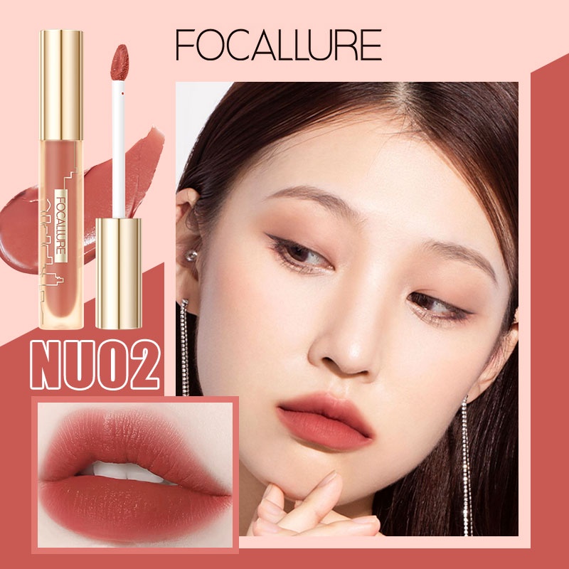 Son Lì Dưỡng Ẩm FOCALLURE 11 Màu Sắc Tùy Chọn Dễ Lên Màu Không Dễ Phai