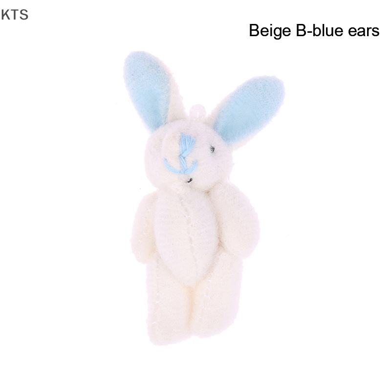 Thỏ Nhồi Bông 4.5CM Treo Móc Khóa Trang Trí Dễ Thương