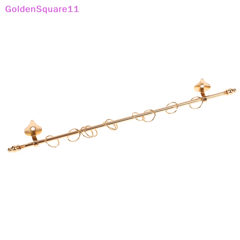 Thanh Rèm cửa sổ Bằng Kim Loại Mạ Vàng Tỉ Lệ 1: 12 Dùng Trang Trí Nhà Búp Bê