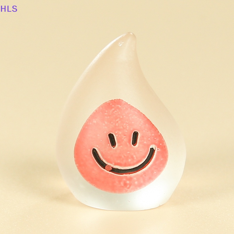 Set 5 Mặt Dây Chuyền Hình Ngọn Lửa Mini 3D Phát Sáng Trang Trí Phong Cảnh DIY