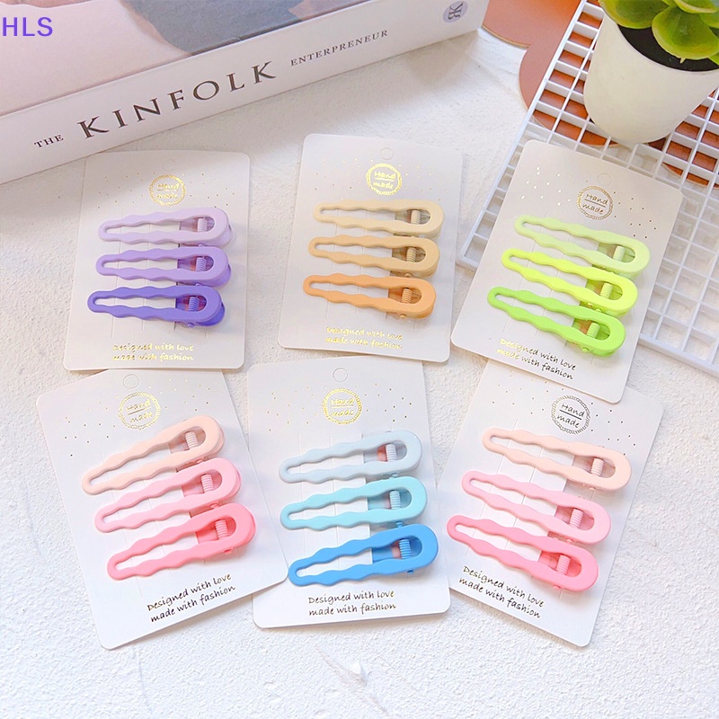 Kẹp Tóc Họa Tiết Hình Học Màu Gradient Thời Trang Cho Nữ