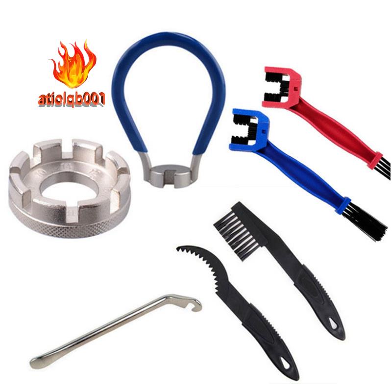 Bộ Bàn Chải Làm Sạch Đĩa Răng Dây Xích Xe Đạp