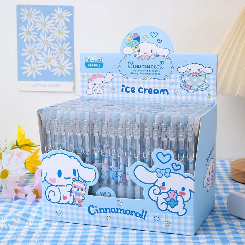 Bút Mực Gel Dạng Nhấn Bằng Kim Loại Hình Chú Chó Yugui Phong Cách Mới Cho Học Sinh 1K rẻ