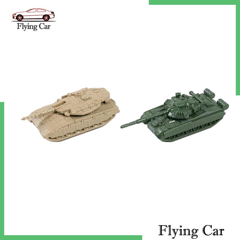 Bộ 2 Mô Hình Xe Tăng Tỉ Lệ 1 / 144 Tự Lắp Ráp Độc Đáo Cho Bé Trai