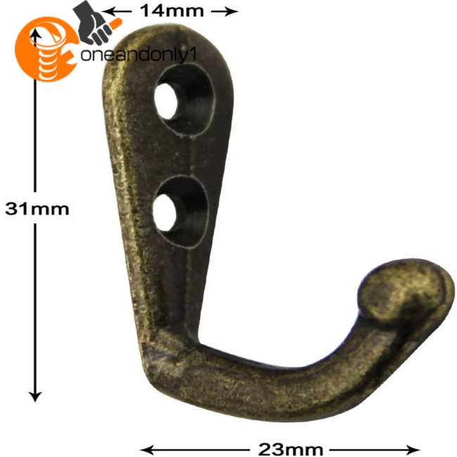 Bộ 10 Móc Treo Đồ Gắn Tường Dễ Lắp Đặt Tiện Dụng