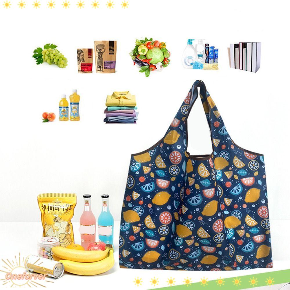 FOREVER Túi Tote Đeo Vai / Xách Tay Bằng Polyester Dày Dặn Chống Thấm Nước Có Thể Tái Sử Dụng Cho Nữ