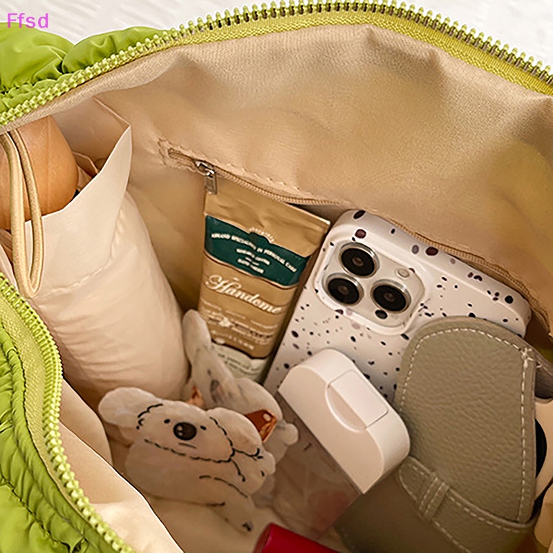 1 Túi Bong Bóng Xếp Ly Một Vai Dung Tích Lớn Có Túi Bong Bóng Và Túi Mây Bán Chạy Cho Nữ {Ffsd}