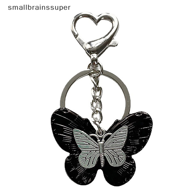 Móc Khóa Điện Thoại Y2K Bằng Acrylic Họa Tiết Bướm Vintage