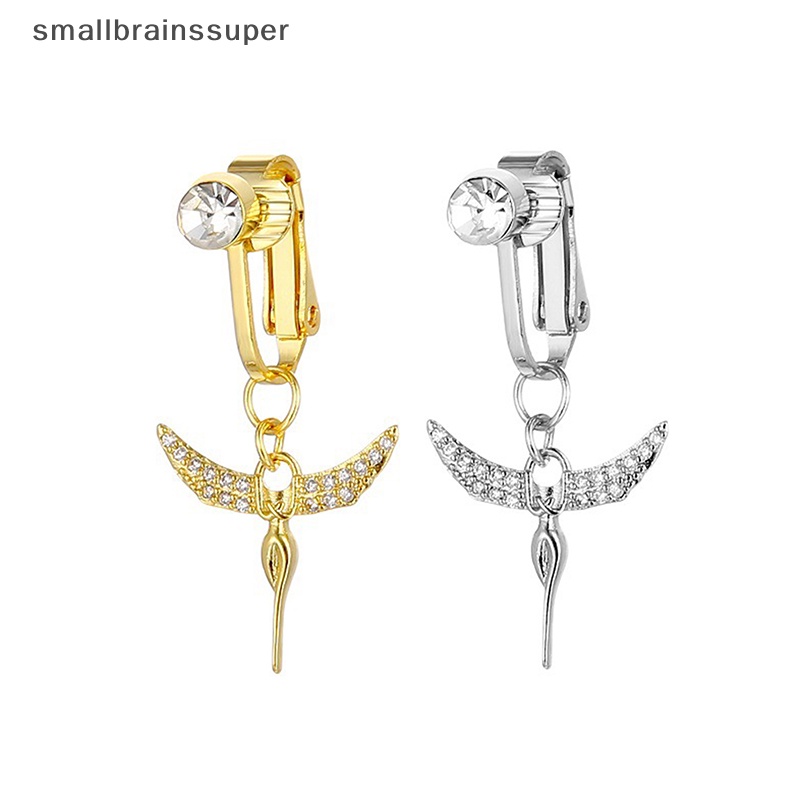Smallbrainssuper Khuyên Rốn Giả Dạng Kẹp Hình Thiên Thần Ong Giả Trang Sức Sụn Rốn SBS