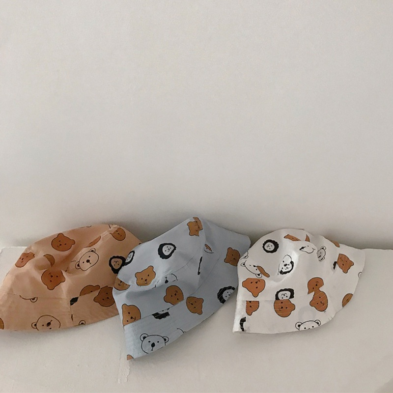 Nón Tai Bèo Bằng Cotton Trơn Mỏng Chống Nắng Phong Cách Hàn Quốc Đơn Giản Dành Cho Trẻ Em Đi Du Lịch Mùa Xuân Hè