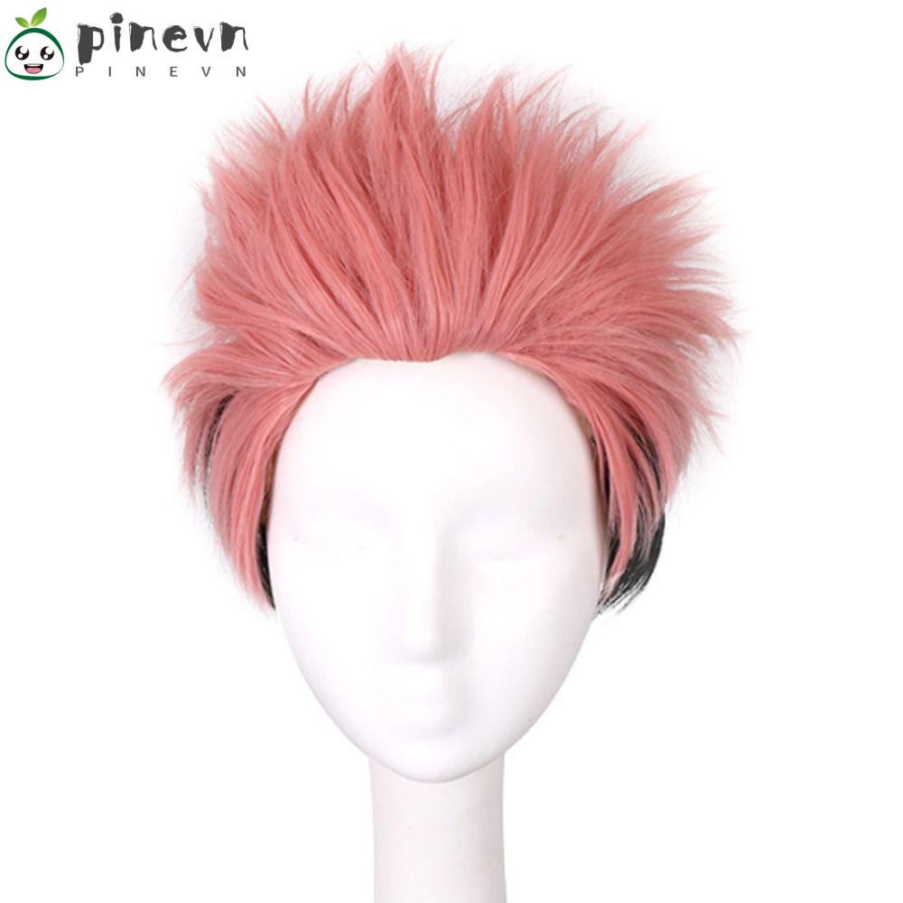 PINEVN Bộ Tóc Giả Hai Mặt Hóa Trang Nhân Vật Anime