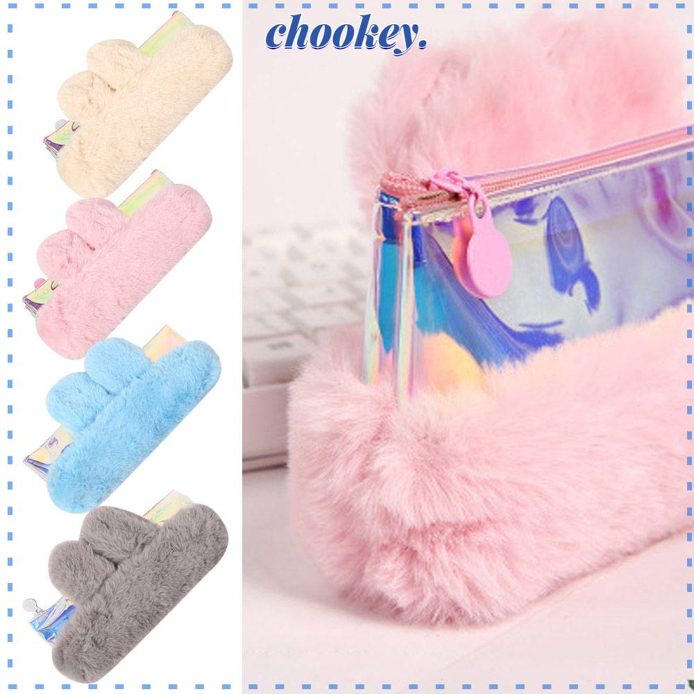 CHOOKEY Bóp Viết PVC Hình Tai Thỏ Dễ Thương Cho Bé Gái