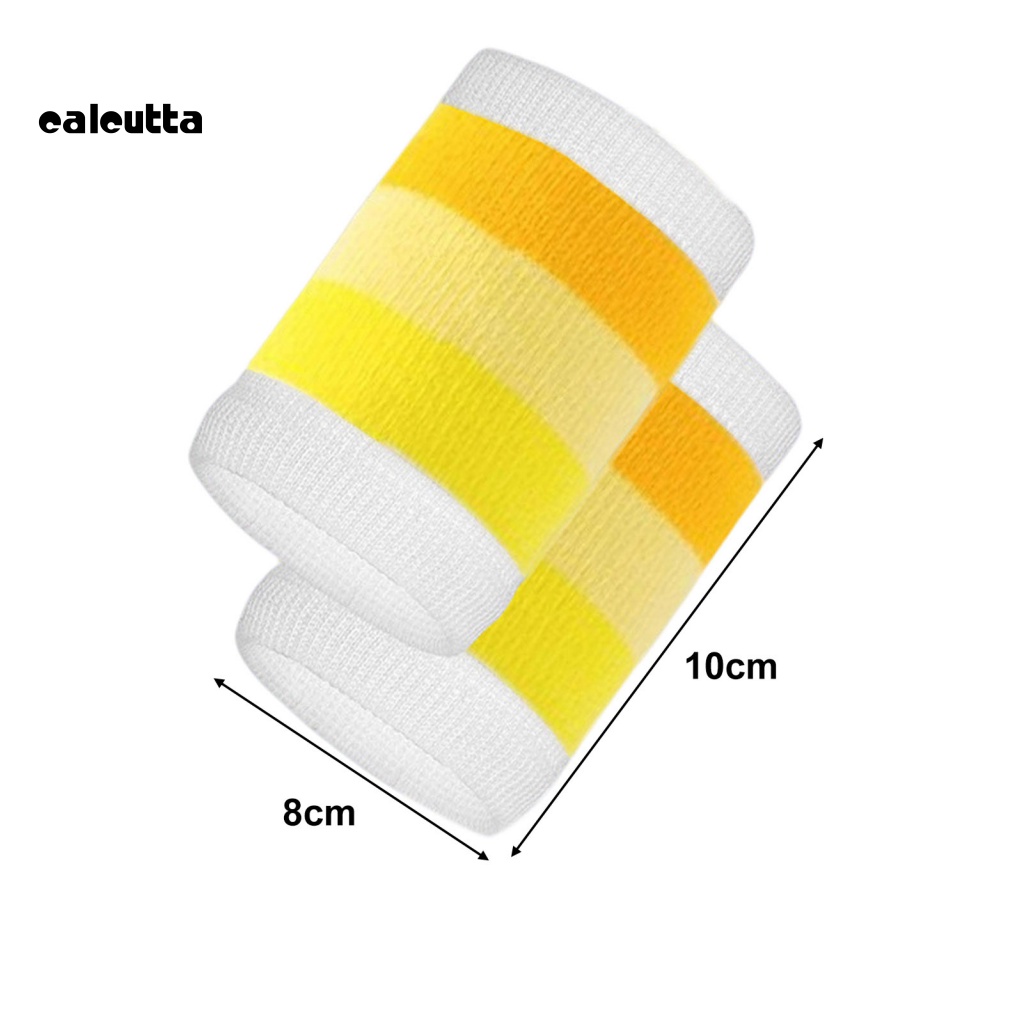 [calcutta] Băng Đeo Cổ Tay Thể Thao Vải Polyester Mềm Mại Thấm Hút Mồ Hôi Thoáng Khí Không Phai Màu Hỗ Trợ Cổ Tay Trẻ Em