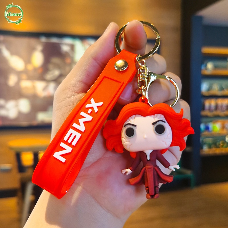 Móc Khóa Hình Búp Bê Hoạt Hình Sáng Tạo Dễ Thương