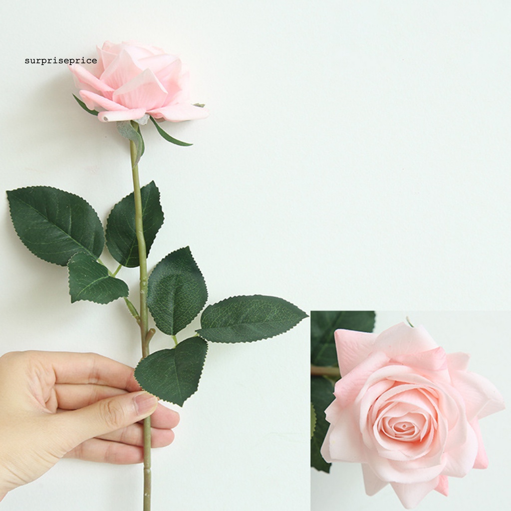 1 Bông Hoa Nhân Tạo Bằng Vải Dùng Cho Trang Trí DIY