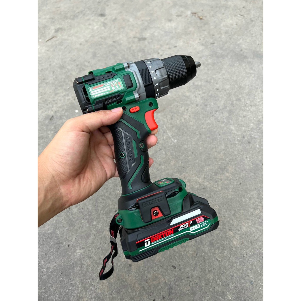 THÂN MÁY KHOAN DEKTON M21-KB1385PR0 Khoan pin Dekton Đầu cặp 13mm/ 85N.m Compact SHOP THẾ GIỚI MÁY