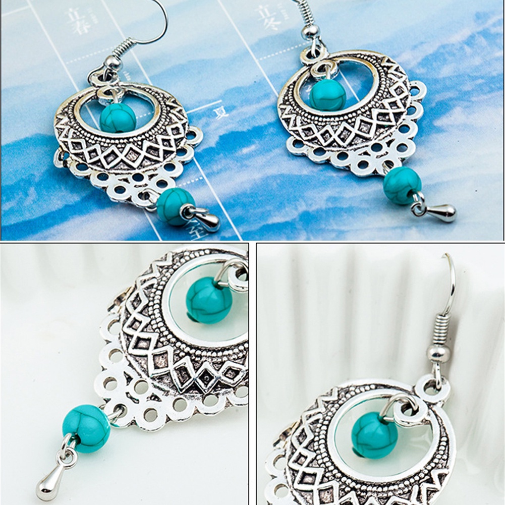 Đôi Khuyên Tai Dài Phong Cách Boho Thời Trang Cho Nữ