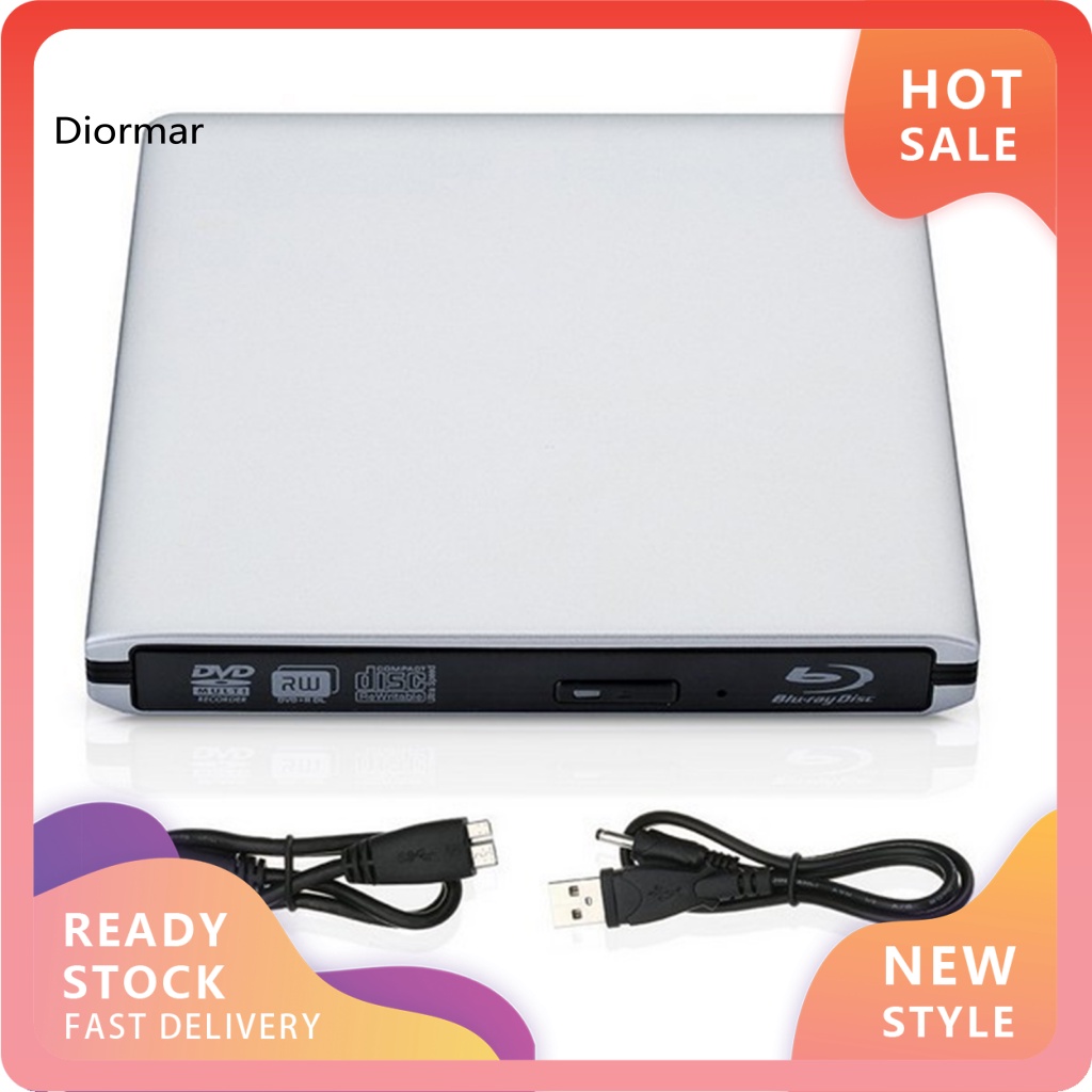 Đầu Đọc Đĩa DVD ROM CD-RW Ổn Định Tốc Độ Cao Kết Nối Nhanh Không Gây Tiếng Ồn Giao Diện Usb 30 Cho Laptop