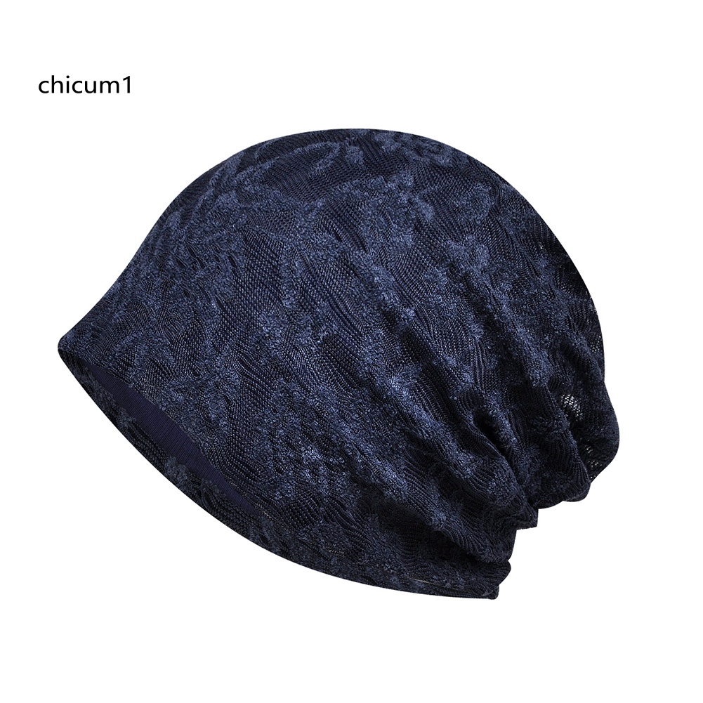 Mũ Trùm Đầu Phối Ren Mềm Mại Thoáng Khí Thời Trang Cho Nữ