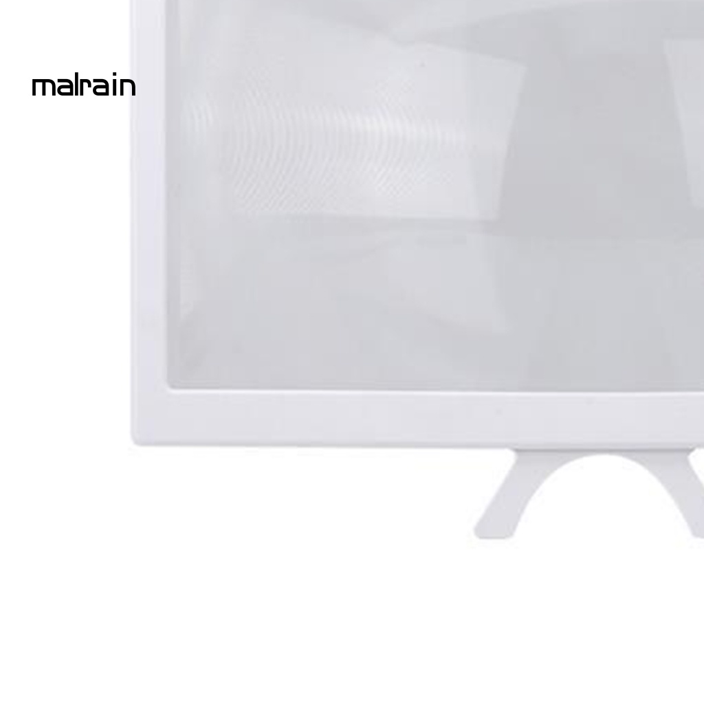 Dụng Cụ Phóng Đại Màn Hình Điện Thoại Ống Kính Cong 12 Inch Trong Suốt Có Thể Gập Lại