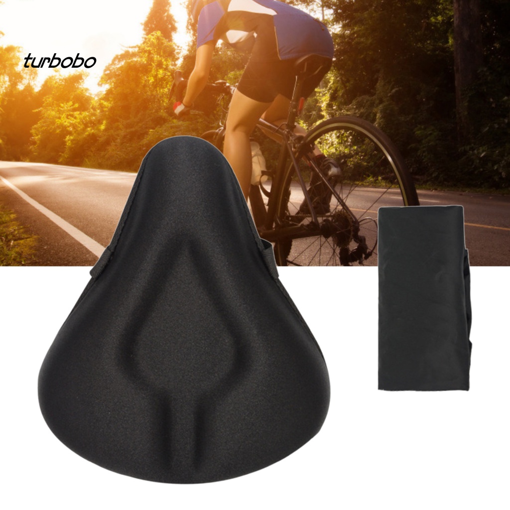 1 Bộ Vỏ Bọc Yên Xe Đạp Bằng Silicone Chống Mòn Chống Trượt Phản Quang