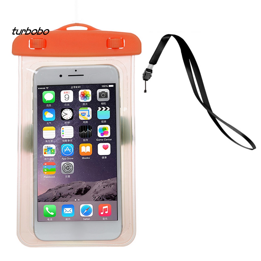 1 Set Túi Đựng Điện Thoại Chống Nước Chống Trầy Xước Bằng PVC Tiện Dụng