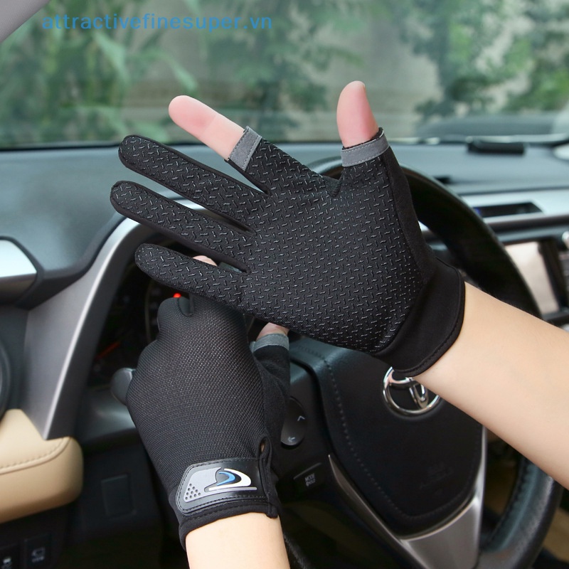 1 Đôi Găng Tay Câu Cá Chống Trượt Thoáng Khí