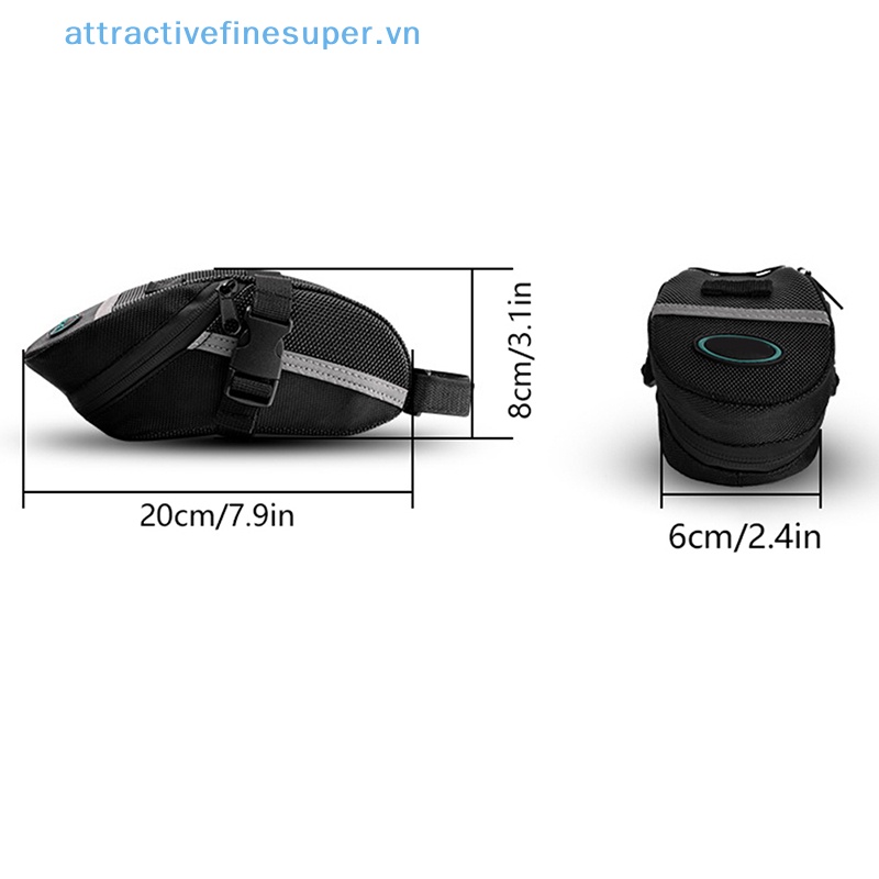 Túi Đựng Đồ Chống Thấm Nước Gắn Yên Sau Xe Đạp Tiện Lợi