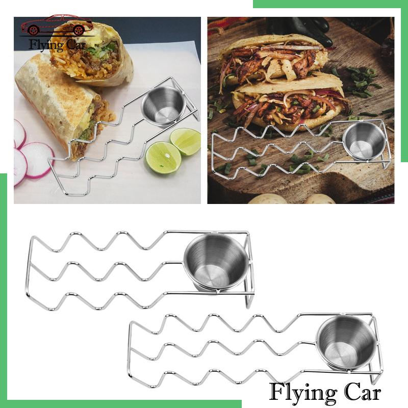 Giá Đỡ Bánh Taco / Taco / Vỏ Bánh Taco Kiểu Mexico Tiện Dụng Cho Nhà Hàng