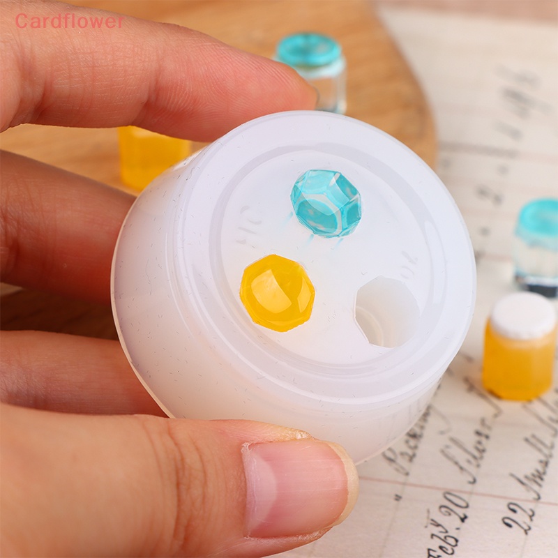 &lt; Cardflower &gt; Khuôn Mini 1: 12 Mẫu Mới (Có Khuôn Silicon) Đồ Uống Mật Ong Trang Trí Nhà Búp Bê