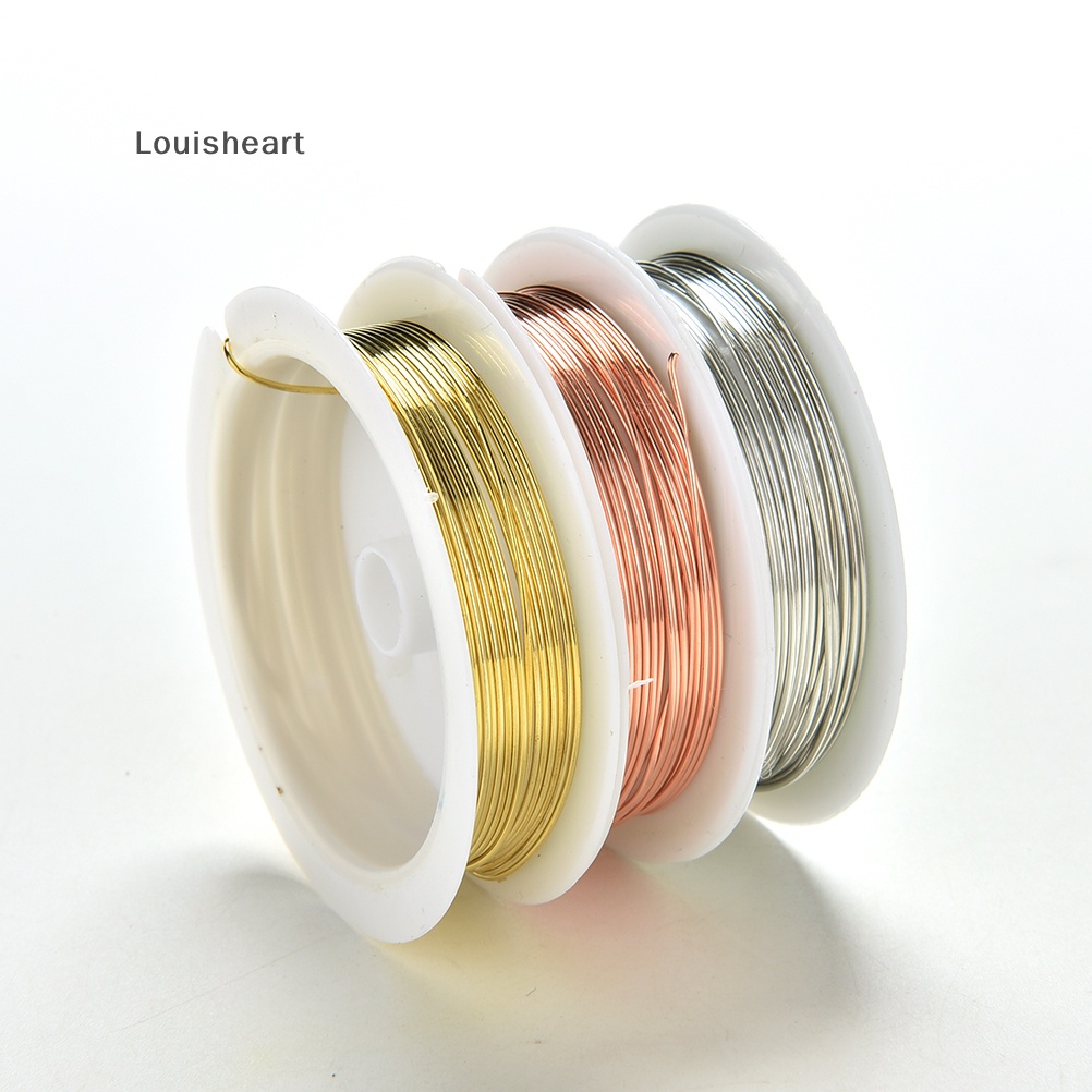Hạt Xâu Chuỗi Làm Trang Sức Mạ Đồng 0.3 / 0.4 / 0.6 / 0.8mm