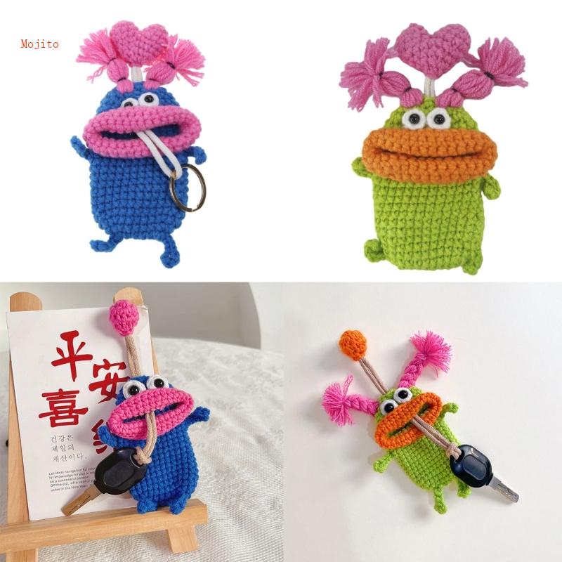 Mojito Túi Đựng Chìa Khóa Dạng Kéo Hình Đôi Môi Dày Vui Nhộn Sắp Xếp Gọn Gàng